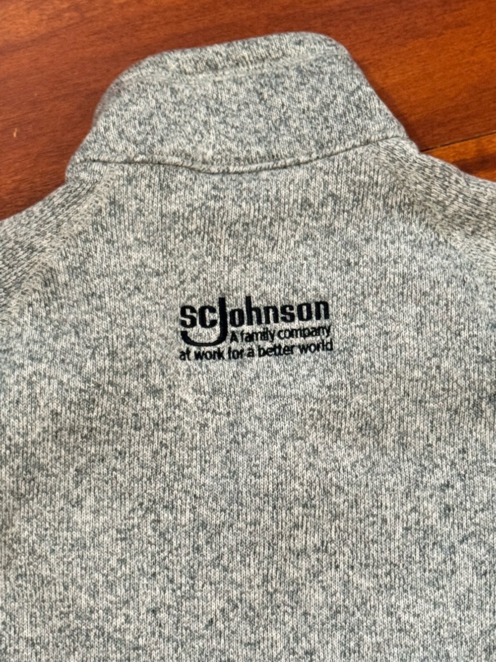 Patagonia Light Gray Heathered Full-Zip Fleece Jacket - Picture 9 of 9